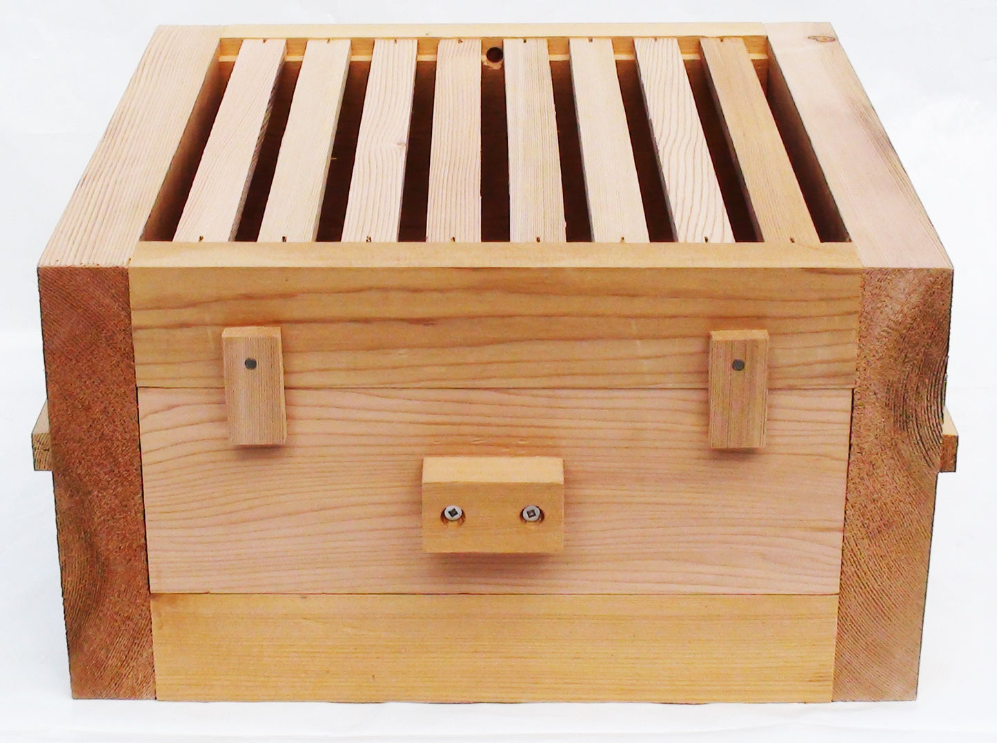 Warré Hive Box with Window - Copyrights RebelBees 2016