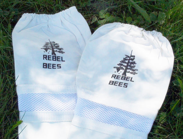 Ventilated Bee Gloves - Copyrights RebelBees 2016